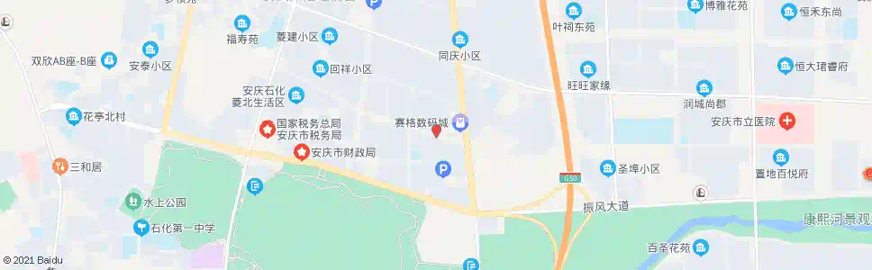 安庆盛唐苑_公交站地图_安庆公交_妙搜公交查询2025