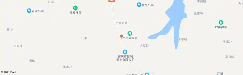 安庆严凤英故居_公交站地图_安庆公交_妙搜公交查询2025