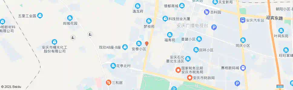 安庆四八一二厂_公交站地图_安庆公交_妙搜公交查询2025