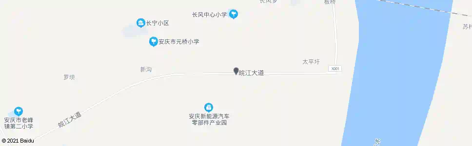 安庆长风中学_公交站地图_安庆公交_妙搜公交查询2025