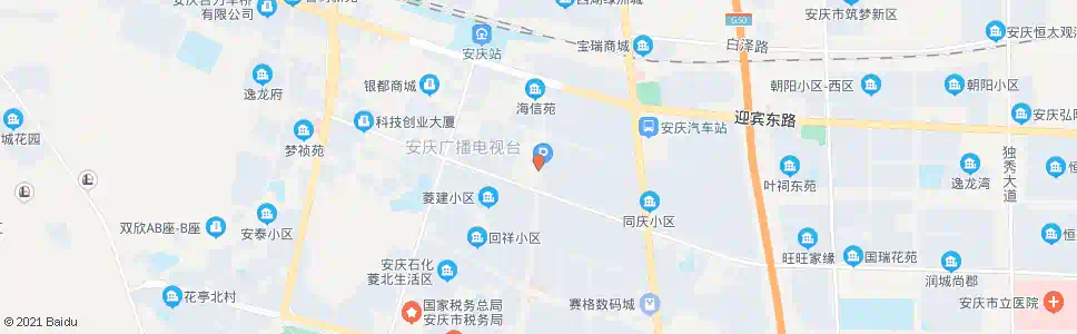 安庆光彩北大门_公交站地图_安庆公交_妙搜公交查询2025