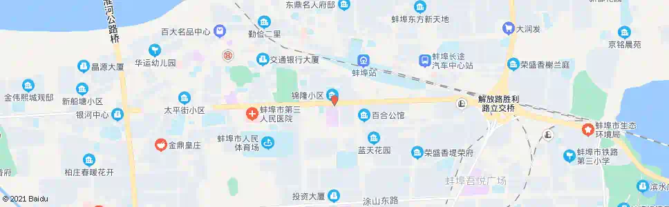 蚌埠二七文化宫_公交站地图_蚌埠公交_妙搜公交查询2025