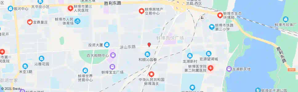 蚌埠万方水晶城_公交站地图_蚌埠公交_妙搜公交查询2025