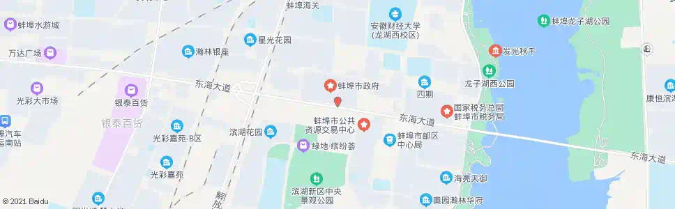 蚌埠客运东站_公交站地图_蚌埠公交_妙搜公交查询2025