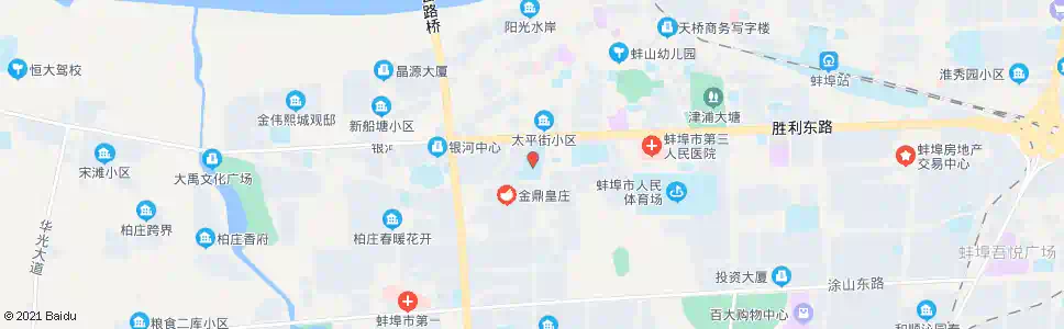 蚌埠一中_公交站地图_蚌埠公交_妙搜公交查询2025