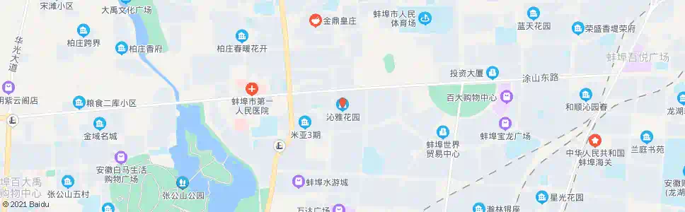 蚌埠沁雅花园_公交站地图_蚌埠公交_妙搜公交查询2025