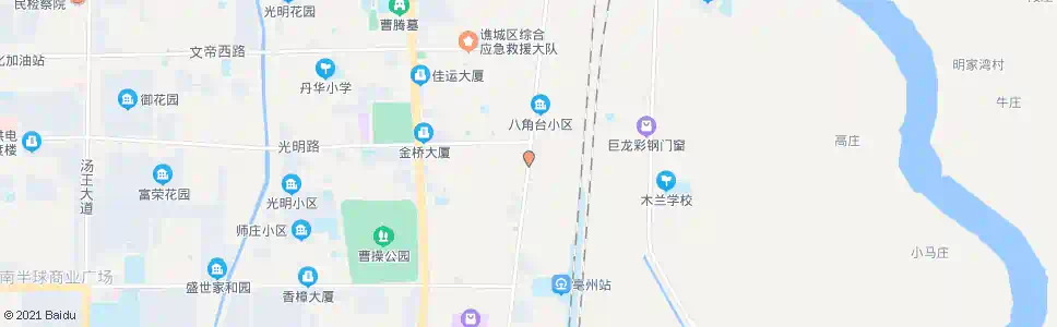 亳州光明路口_公交站地图_亳州公交_妙搜公交查询2025