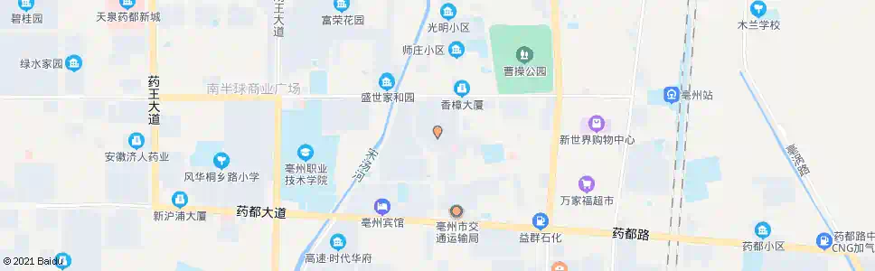 亳州行政中心_公交站地图_亳州公交_妙搜公交查询2025