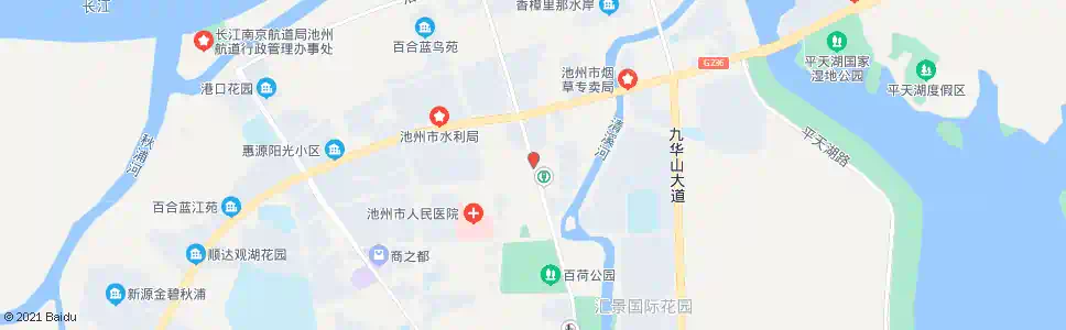 池州池州日报社_公交站地图_池州公交_妙搜公交查询2025