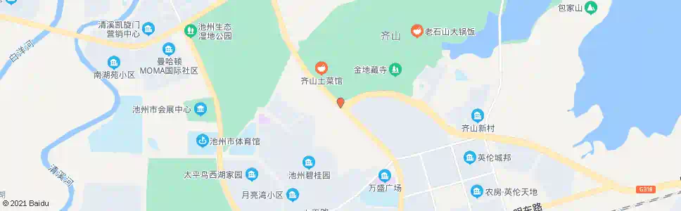 池州陵阳大道口_公交站地图_池州公交_妙搜公交查询2025