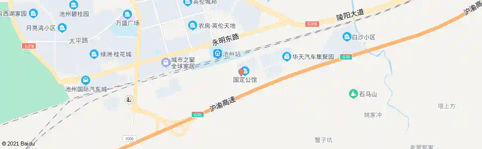 池州福特汽车4s店_公交站地图_池州公交_妙搜公交查询2025