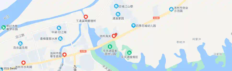池州开发区管委会_公交站地图_池州公交_妙搜公交查询2025