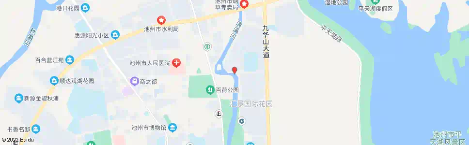 池州百牙桥_公交站地图_池州公交_妙搜公交查询2025