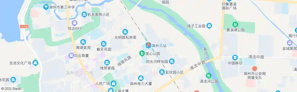 滁州北五里拐_公交站地图_滁州公交_妙搜公交查询2025