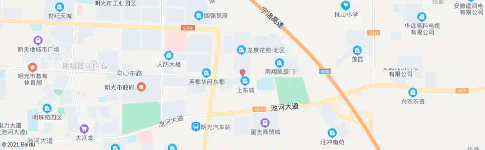 滁州梁郢_公交站地图_滁州公交_妙搜公交查询2025