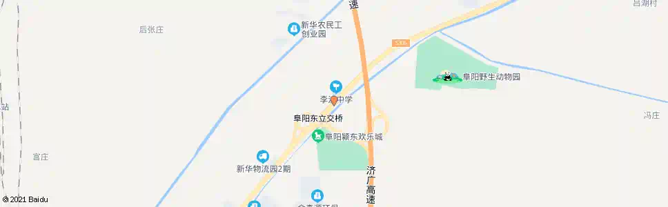 阜阳立交桥_公交站地图_阜阳公交_妙搜公交查询2025