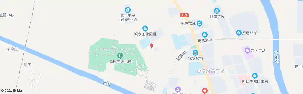 阜阳工业园社区_公交站地图_阜阳公交_妙搜公交查询2025