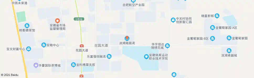 合肥南丽湾_公交站地图_合肥公交_妙搜公交查询2025