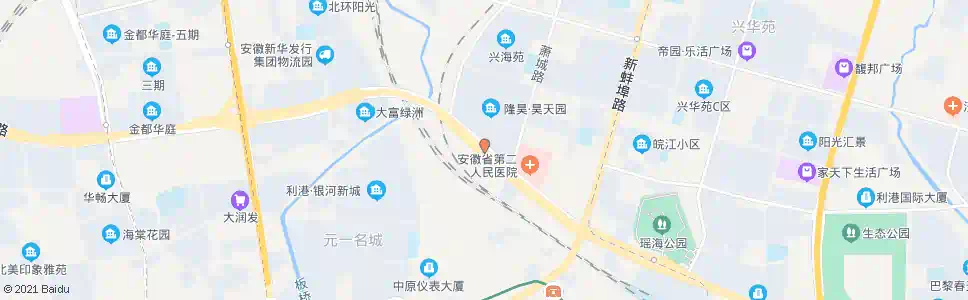 合肥小花塘_公交站地图_合肥公交_妙搜公交查询2025