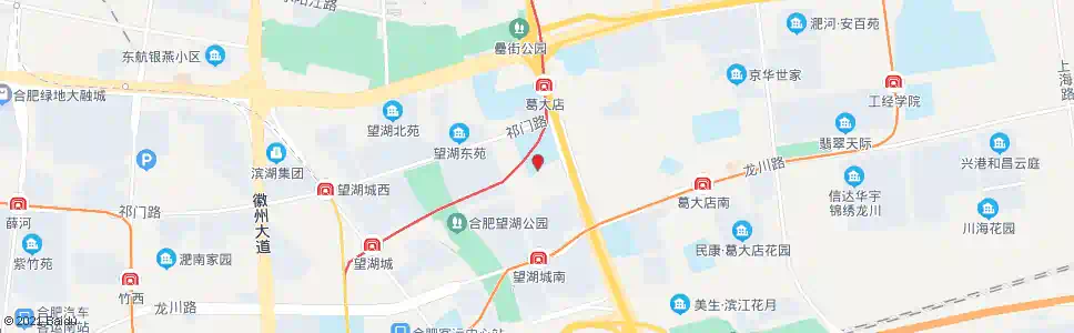 合肥建工学院南门_公交站地图_合肥公交_妙搜公交查询2025