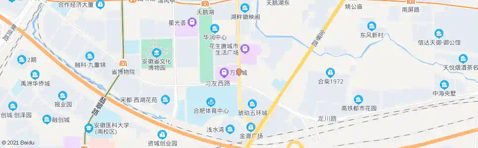 合肥香径站_公交站地图_合肥公交_妙搜公交查询2025