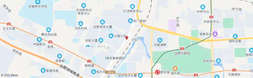 合肥夹背塘_公交站地图_合肥公交_妙搜公交查询2025