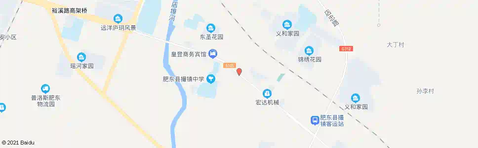 合肥曹坊路_公交站地图_合肥公交_妙搜公交查询2025