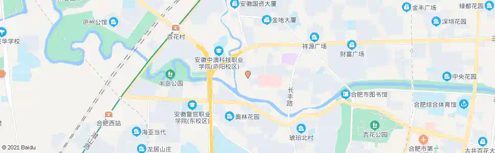 合肥古城社区_公交站地图_合肥公交_妙搜公交查询2025