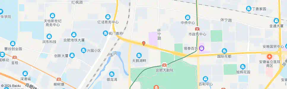 合肥天鹅湖畔小区_公交站地图_合肥公交_妙搜公交查询2025