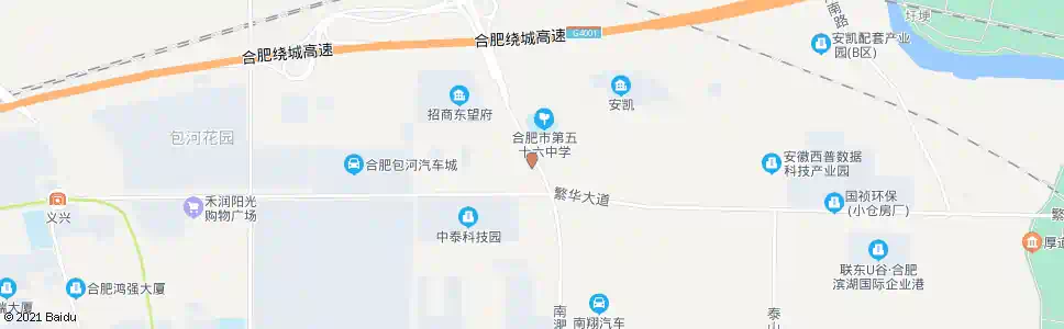 合肥淝河镇_公交站地图_合肥公交_妙搜公交查询2025