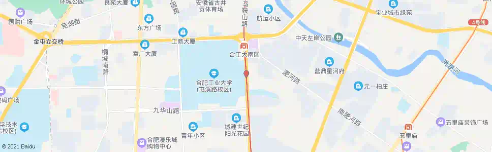 合肥谢岗_公交站地图_合肥公交_妙搜公交查询2025