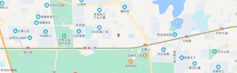 合肥井岗村_公交站地图_合肥公交_妙搜公交查询2025