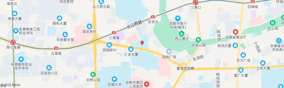 合肥医科大_公交站地图_合肥公交_妙搜公交查询2025