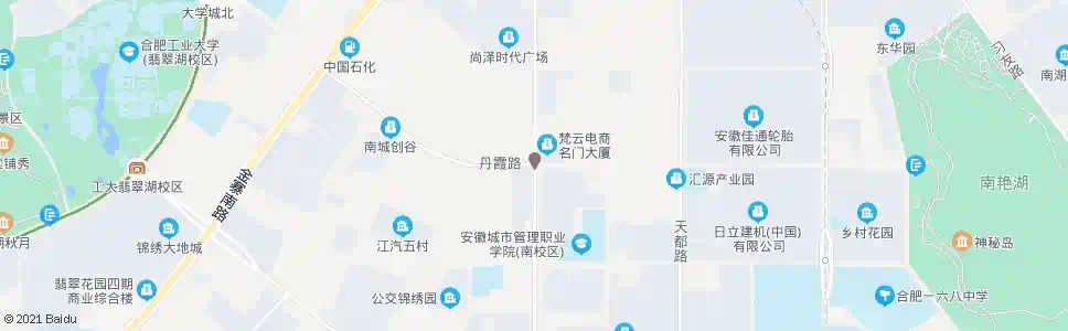 合肥丹霞路_公交站地图_合肥公交_妙搜公交查询2025