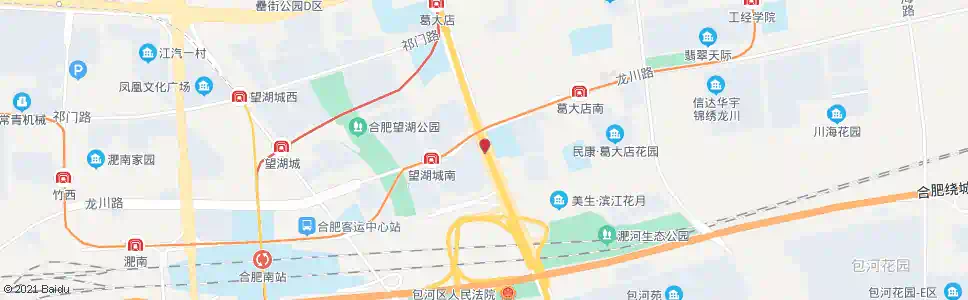 合肥一号路东_公交站地图_合肥公交_妙搜公交查询2025