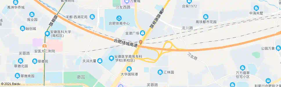 合肥十八岗_公交站地图_合肥公交_妙搜公交查询2025