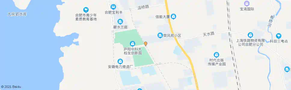 合肥灵天路口_公交站地图_合肥公交_妙搜公交查询2025