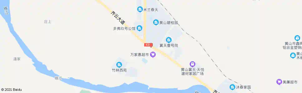 黄山梅林_公交站地图_黄山公交_妙搜公交查询2025