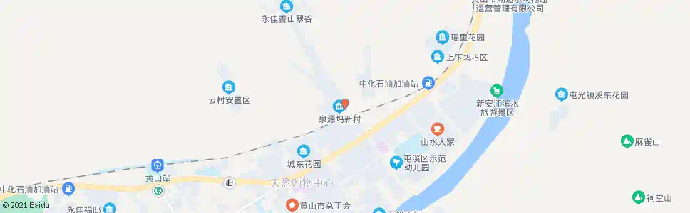 黄山社屋前社区_公交站地图_黄山公交_妙搜公交查询2025