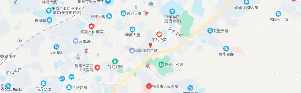 铜陵商南(商北)村_公交站地图_铜陵公交_妙搜公交查询2025