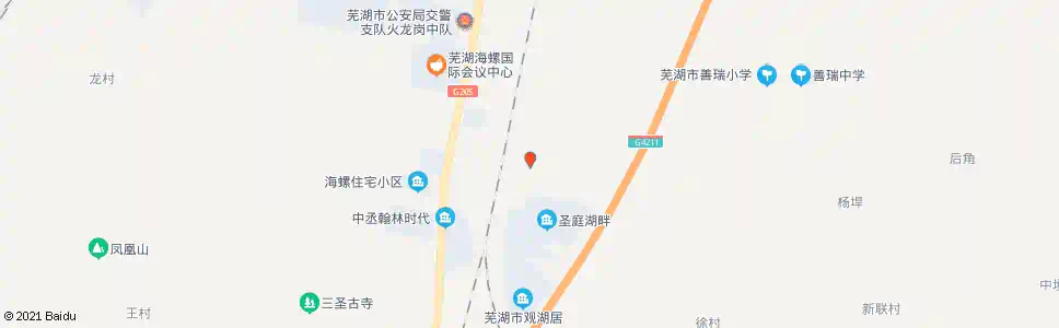 芜湖善瑞村委会_公交站地图_芜湖公交_妙搜公交查询2025