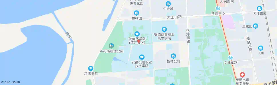 芜湖皖南医学院南_公交站地图_芜湖公交_妙搜公交查询2025