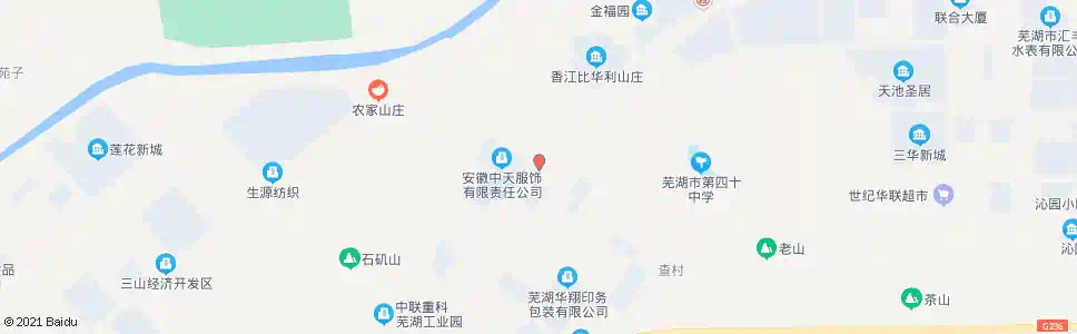 芜湖三山食品开发区_公交站地图_芜湖公交_妙搜公交查询2025