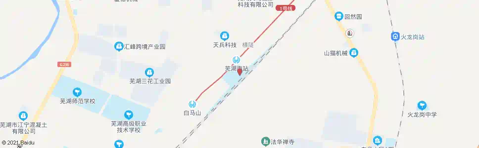 芜湖长江南路8号站_公交站地图_芜湖公交_妙搜公交查询2025