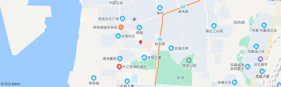 芜湖褐南村_公交站地图_芜湖公交_妙搜公交查询2025