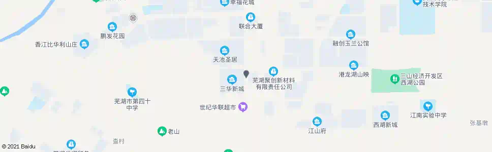 芜湖三华新城_公交站地图_芜湖公交_妙搜公交查询2025