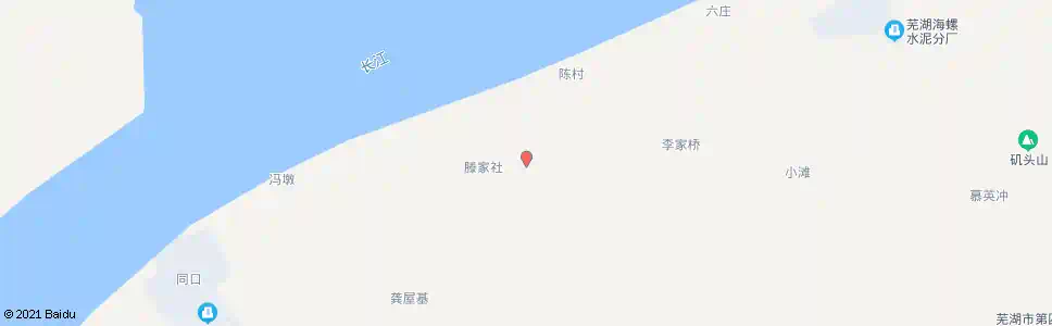 芜湖滕社_公交站地图_芜湖公交_妙搜公交查询2025