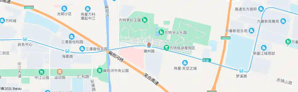 芜湖徽州路_公交站地图_芜湖公交_妙搜公交查询2025