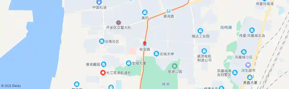 芜湖裕安路1号站_公交站地图_芜湖公交_妙搜公交查询2025
