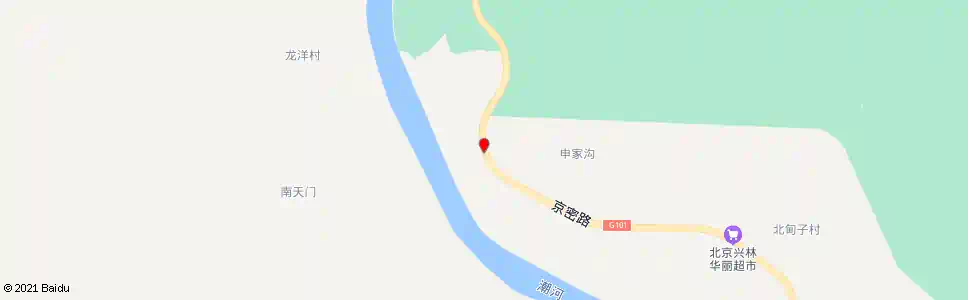 北京下弯子_公交站地图_北京公交_妙搜公交查询2025